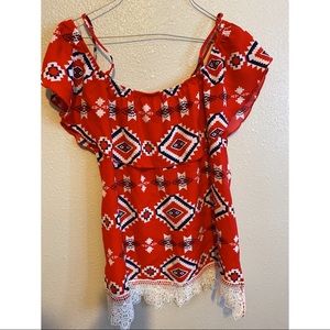 Off the shoulder top